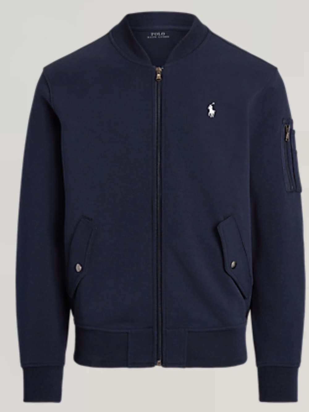 Polo by Ralph Lauren Navy Bomber Jacket with Zip